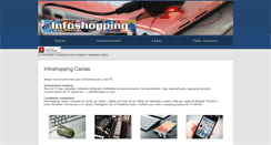 Desktop Screenshot of infoshoppingcaxias.com.br